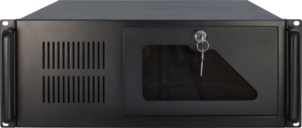 Inter-Tech IPC 4U-4088-S Case per Server 4U in Acciaio con USB 3.0 e Ventola da 120 mm