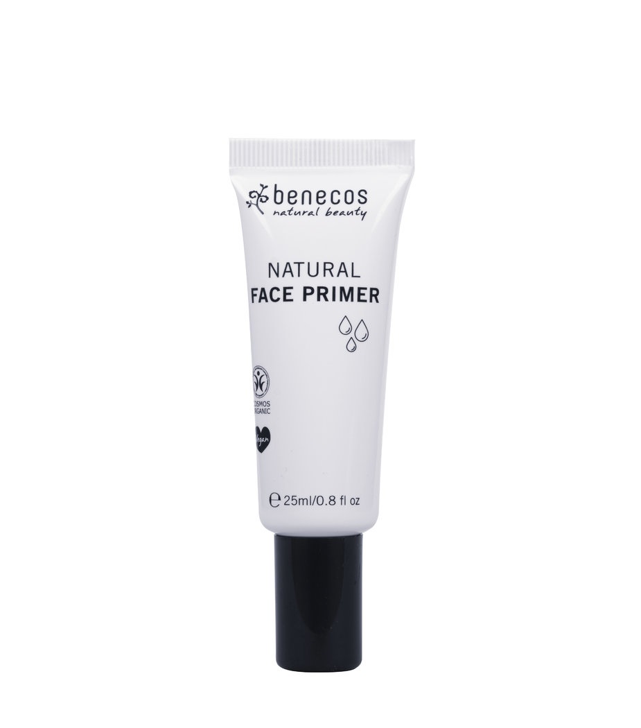 Benecos Natural Face Primer 25 ml - Primer Viso Liquido con Aloe Vera per Tutti i Tipi di Pelle, Vegan