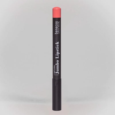 Benecos Jumbo Lipstick 3 g Rosa Salmone - Apricot Affair con Olio di Cocco e Vitamina E, Naturale e Nutriente