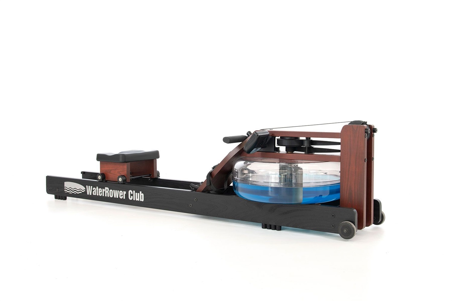 WaterRower Club Sport - Vogatore ad acqua in legno massello con monitor S4 e serbatoio da 18 litri