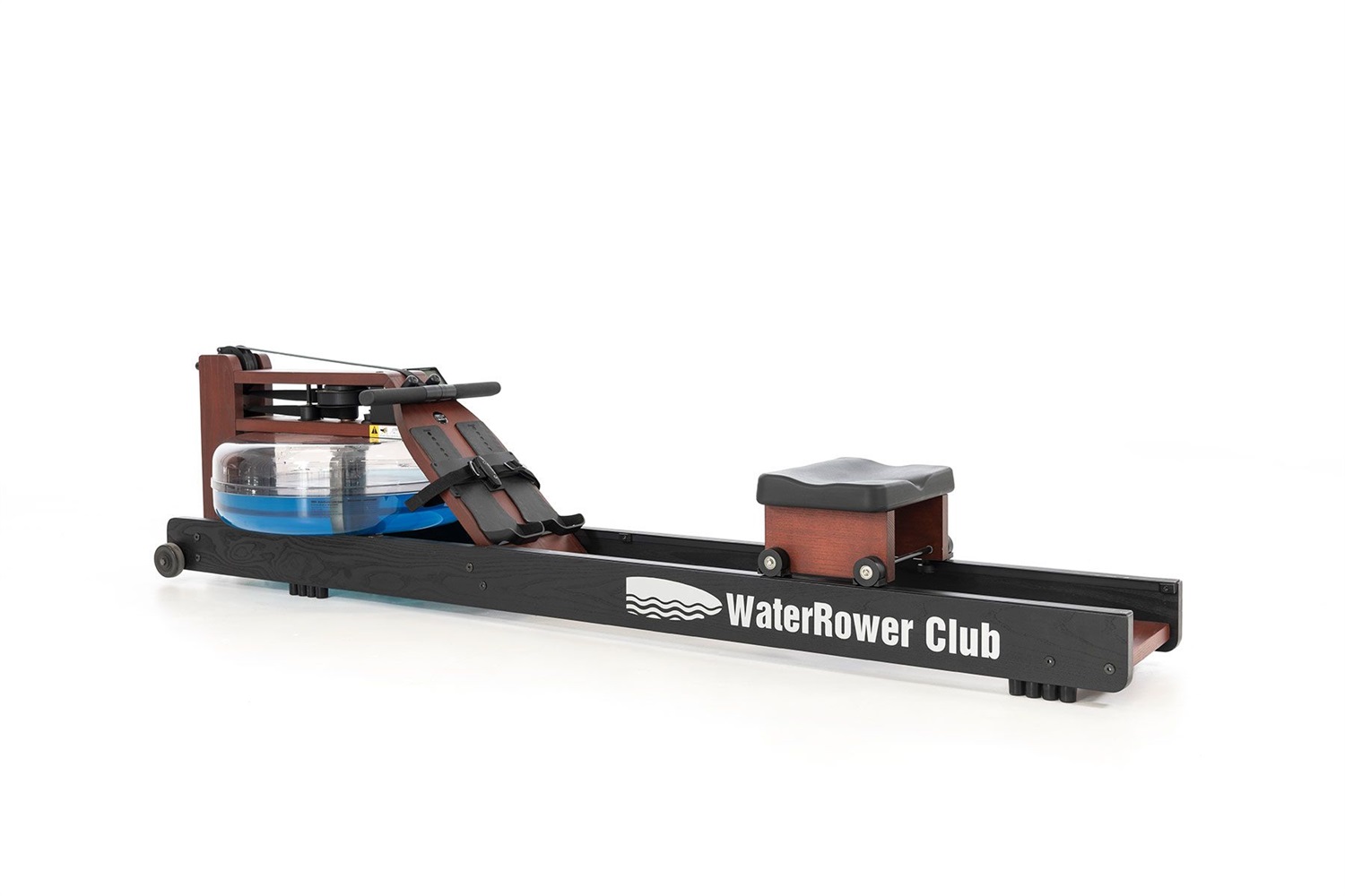WaterRower Club Sport - Vogatore ad acqua in legno massello con monitor S4 e serbatoio da 18 litri