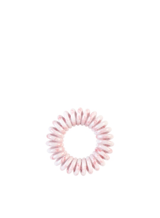 INVISIBOBBLE Marblelous Original Pinkerbell - Elastico a Spirale Rosa Marmorizzato, Set di 3 pz