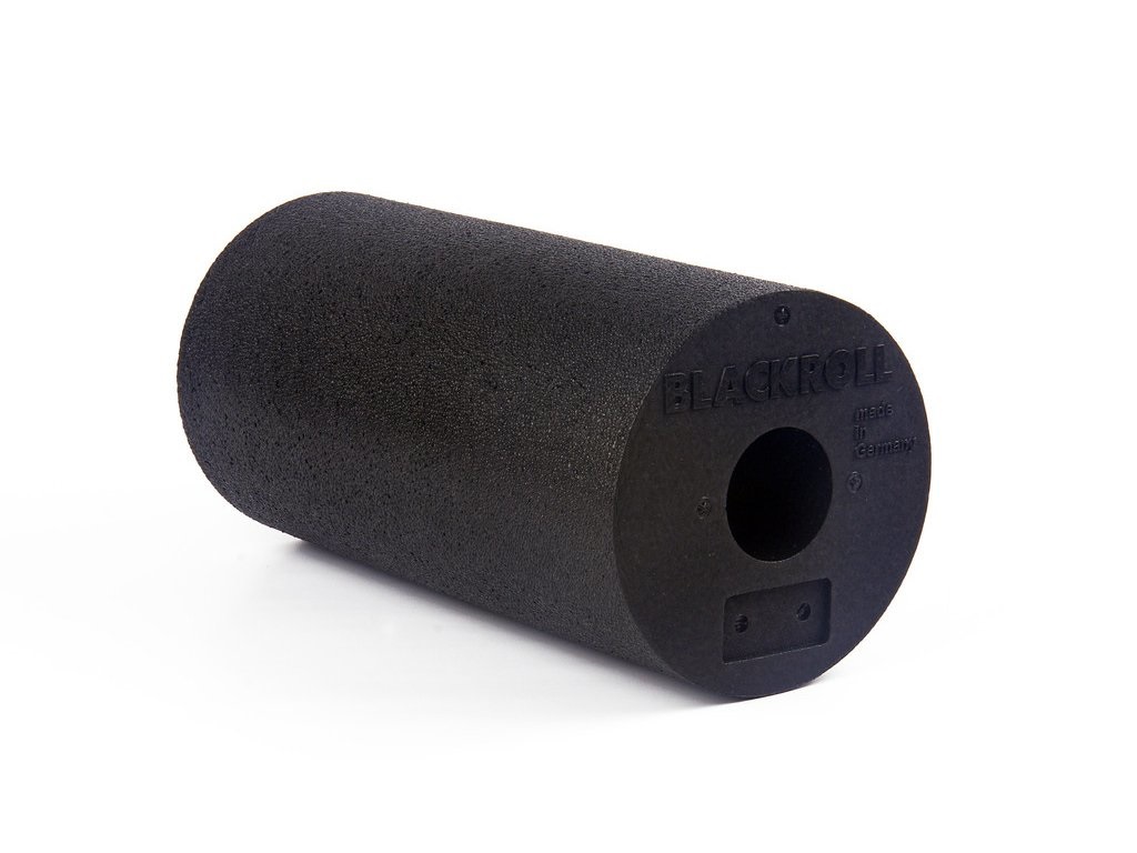 BLACKROLL® Standard 45 cm - Rullo da Massaggio Universale in Nero (Durezza Media)