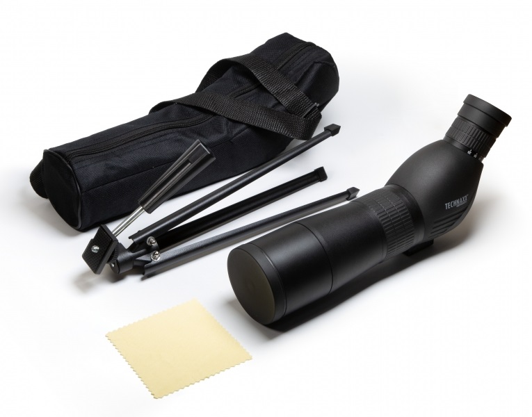Technaxx Cannocchiale 20-60x60 TX-180 con Treppiede Incluso - Prisma BK7, Apertura 60 mm, Design Compatto