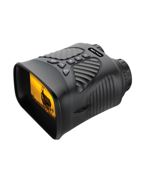 Technaxx TX-257 Binocolo per Visione Notturna - Video FullHD 1080p, Foto 40MP, Ingrandimento Ottico 4x, Zoom Digitale 8x, Illuminazione LED a Raggi Infrarossi