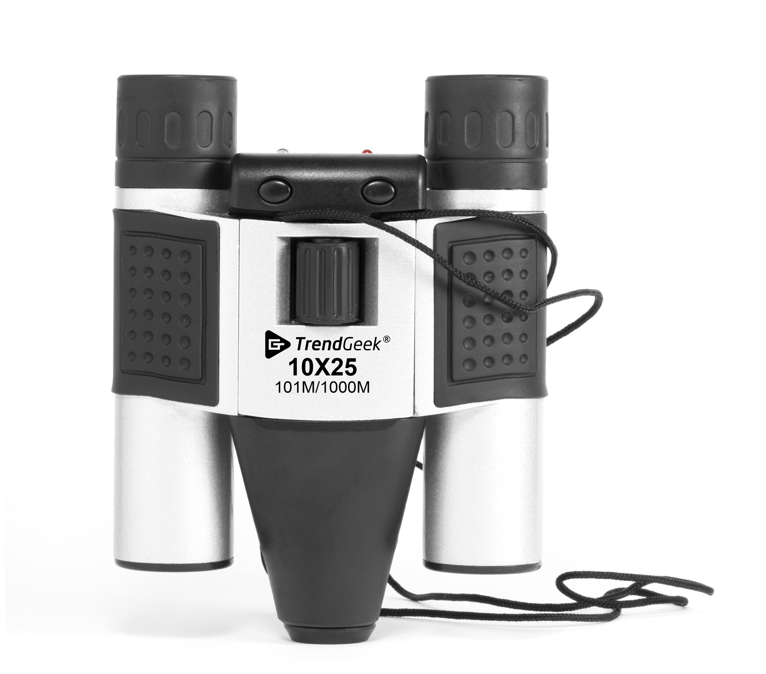 Technaxx TG-125 Binocolo con Fotocamera Digitale 10x, Risoluzione Foto HD, Mini Binocolo per Viaggi e Birdwatching