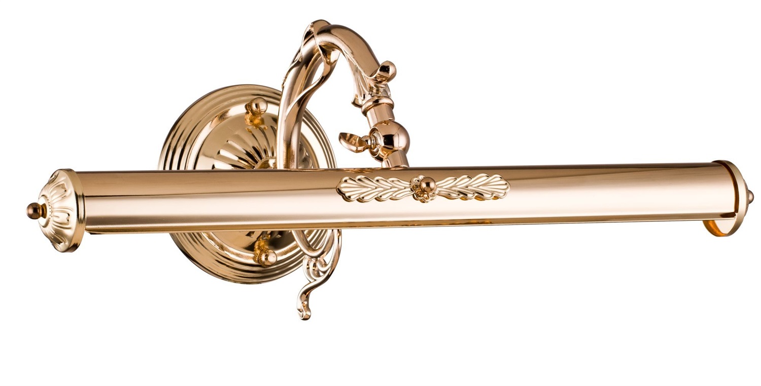 Maytoni Applique da Parete Classico Picasso in Metallo Oro con 2 Luci E14 25W
