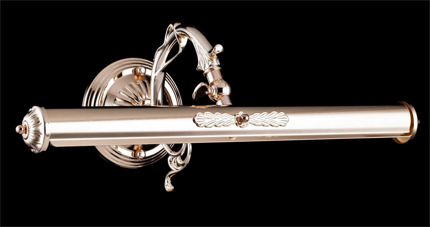 Maytoni Applique da Parete Classico Picasso in Metallo Oro con 2 Luci E14 25W
