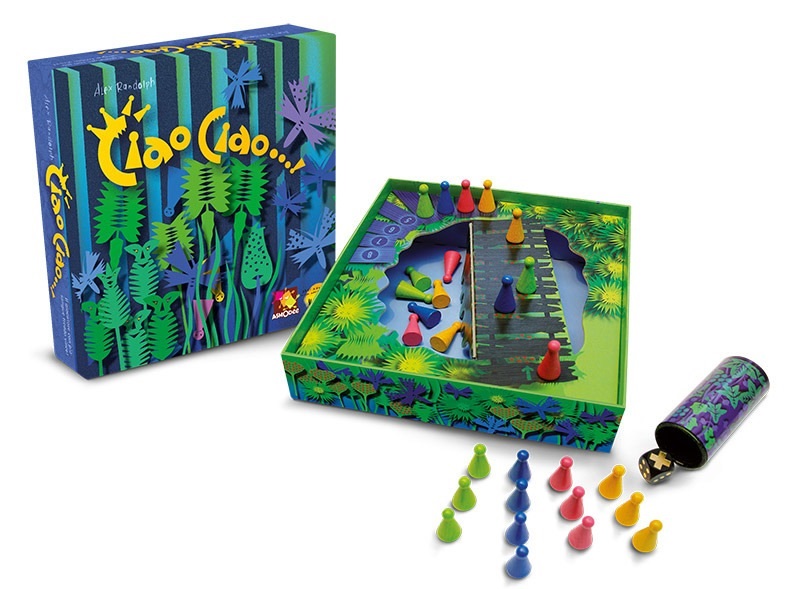 Asmodee Ciao Ciao - Gioco da tavolo di carte per 2-7 giocatori, durata 30 min, astuzia e inganno