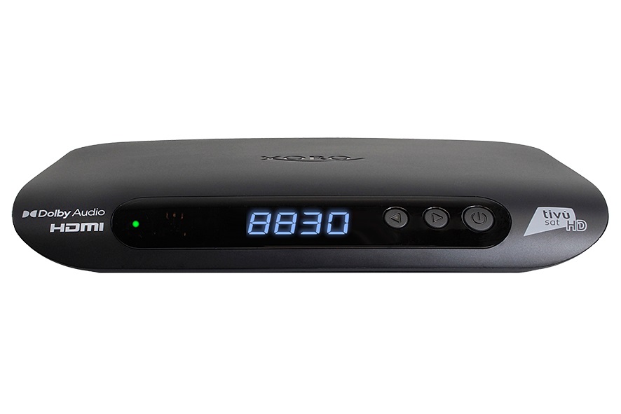 Xoro HRS 8830 Decoder Satellitare Full HD con Smartcard Tivùsat HD, HDMI, USB e Ethernet