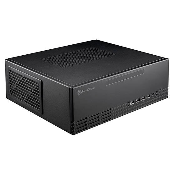Inter-Tech Case IPC 1.5U-1528L Mini-ITX Nero con 2 Porte USB 2.0
