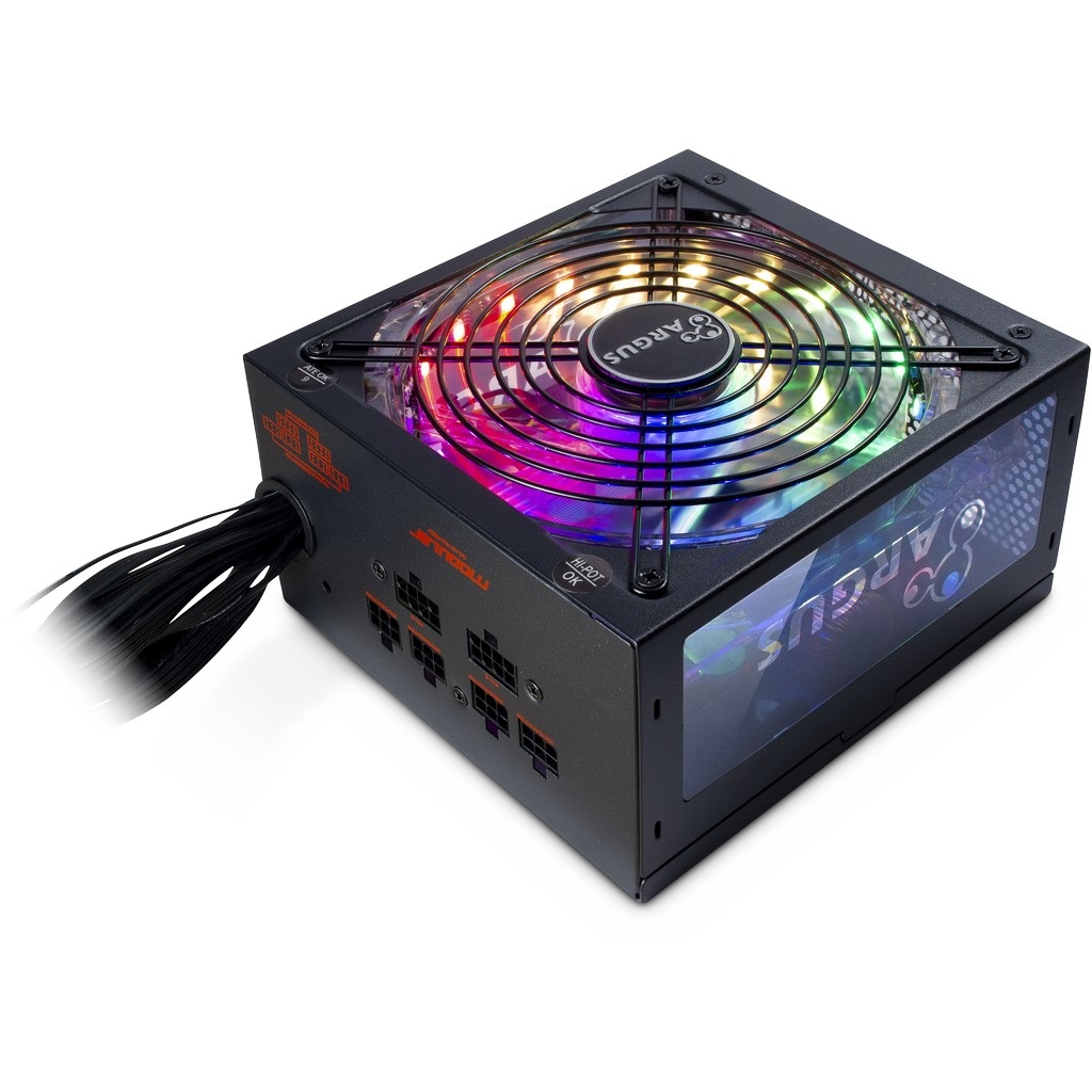Inter-Tech Argus RGB-750W CM II Alimentatore 750W ATX 20 4 pin Nero 80Plus Gold