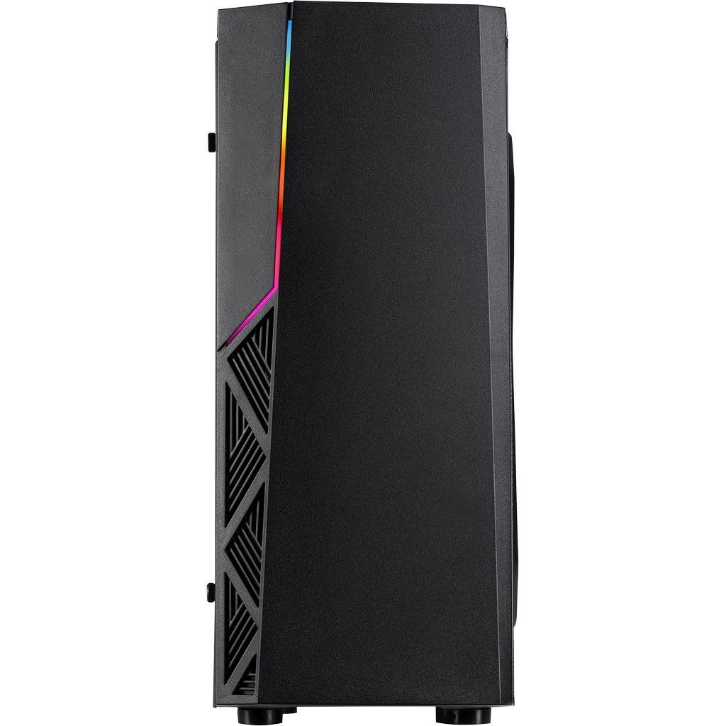 Inter-Tech B-02 RGB Nero Midi Tower ATX con Ventole da 120 mm e Illuminazione RGB