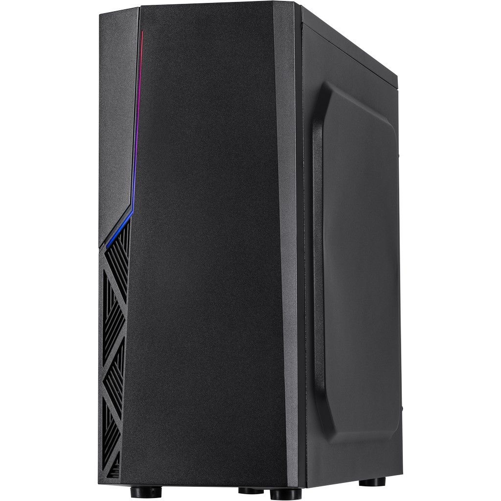 Inter-Tech B-02 RGB Nero Midi Tower ATX con Ventole da 120 mm e Illuminazione RGB