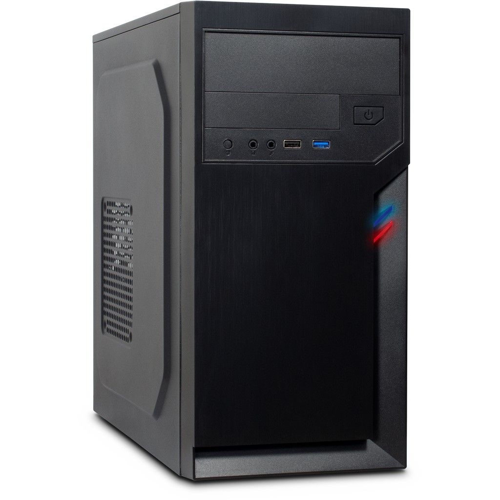 Inter-Tech IT-6502 Romea Micro Tower Nero - Case PC Micro ATX con supporto per ventole da 120 mm