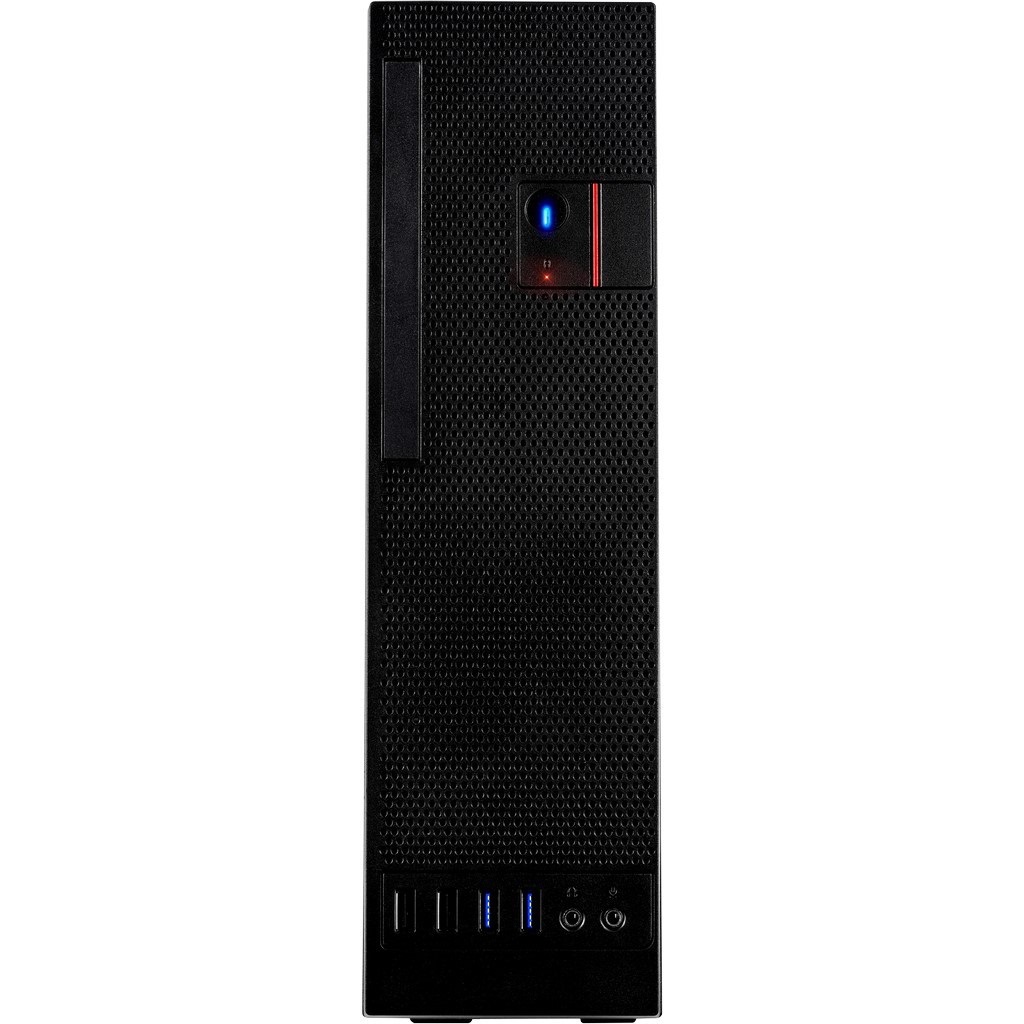 Inter-Tech S-331 Case Desktop Nero Micro ATX Mini ITX con 2x USB 3.0 e supporto per HDD 2.5/3.5 pollici