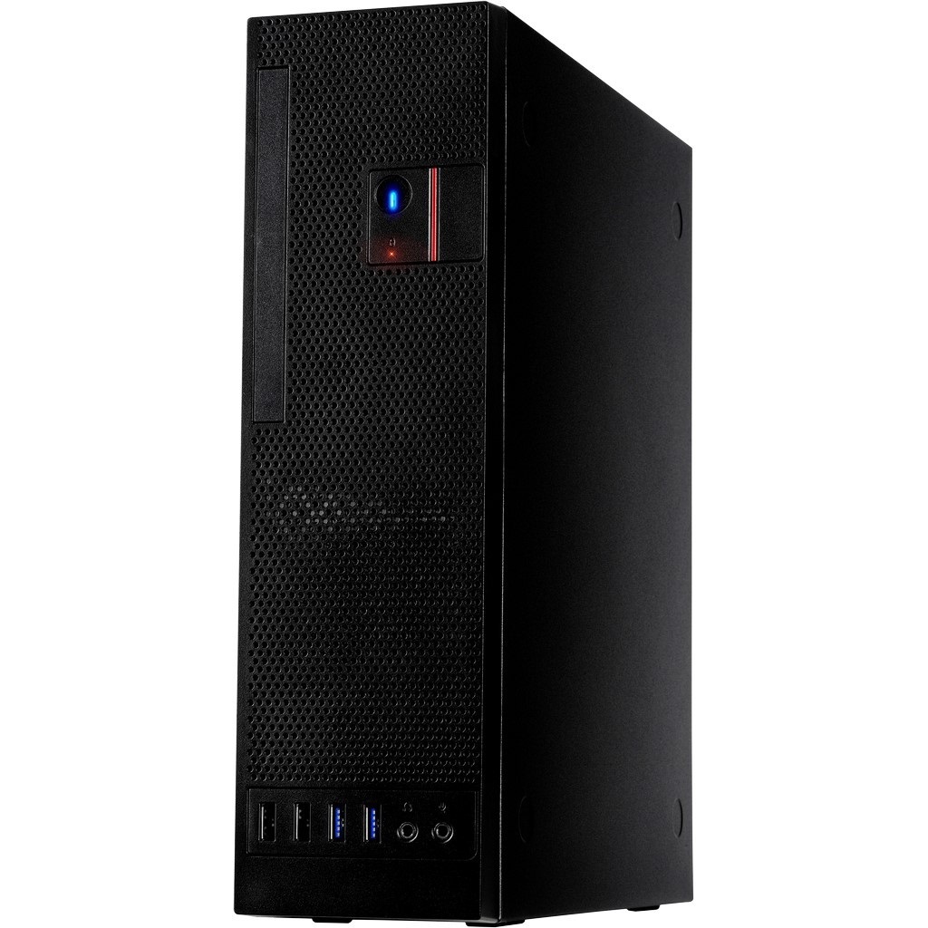 Inter-Tech S-331 Case Desktop Nero Micro ATX Mini ITX con 2x USB 3.0 e supporto per HDD 2.5/3.5 pollici