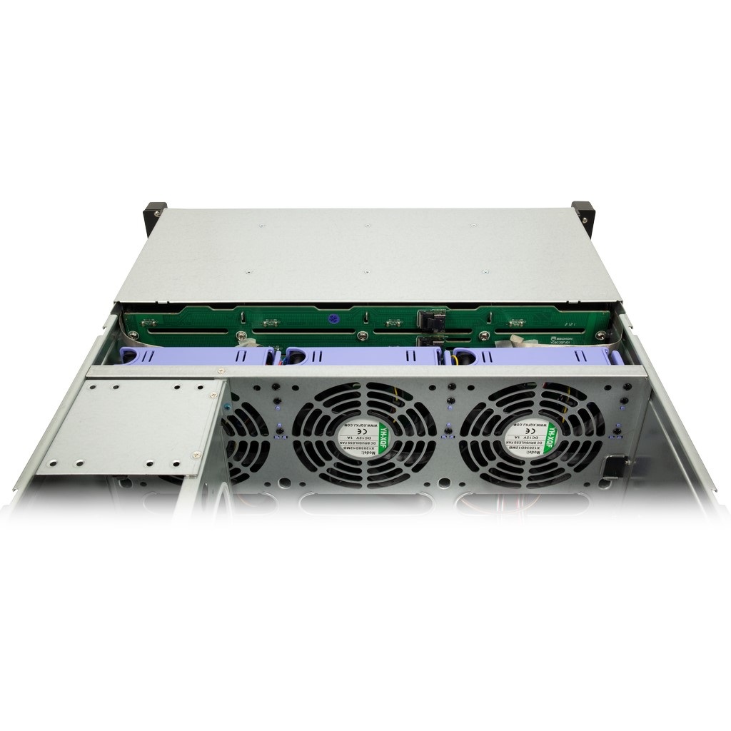 Inter-Tech 4U-4724 Custodia per Disco Rigido HDD Grigio 2.5/3.5 - Modello IPC 4U-4724