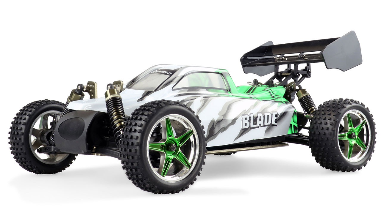 Amewi Blade Pro Buggy Brushless 4WD 1:10 - Motore Brushless 3300 KV, Telaio in Alluminio, RTR