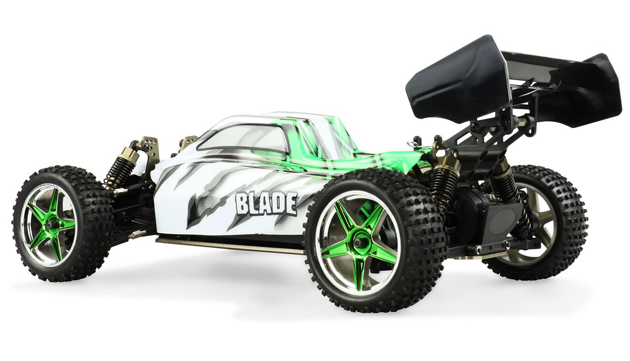 Amewi Blade Pro Buggy Brushless 4WD 1:10 - Motore Brushless 3300 KV, Telaio in Alluminio, RTR