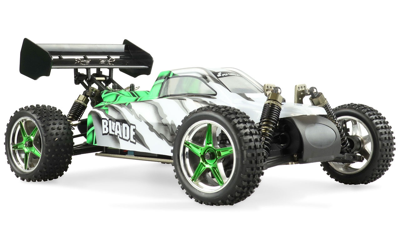 Amewi Blade Pro Buggy Brushless 4WD 1:10 - Motore Brushless 3300 KV, Telaio in Alluminio, RTR