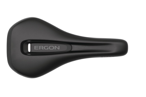 Ergon SM Enduro Pro - Sella da bicicletta ergonomica e confortevole per mountain bike, gravità, DH e enduro, uomo, taglia S/M, colore nero, in titanio