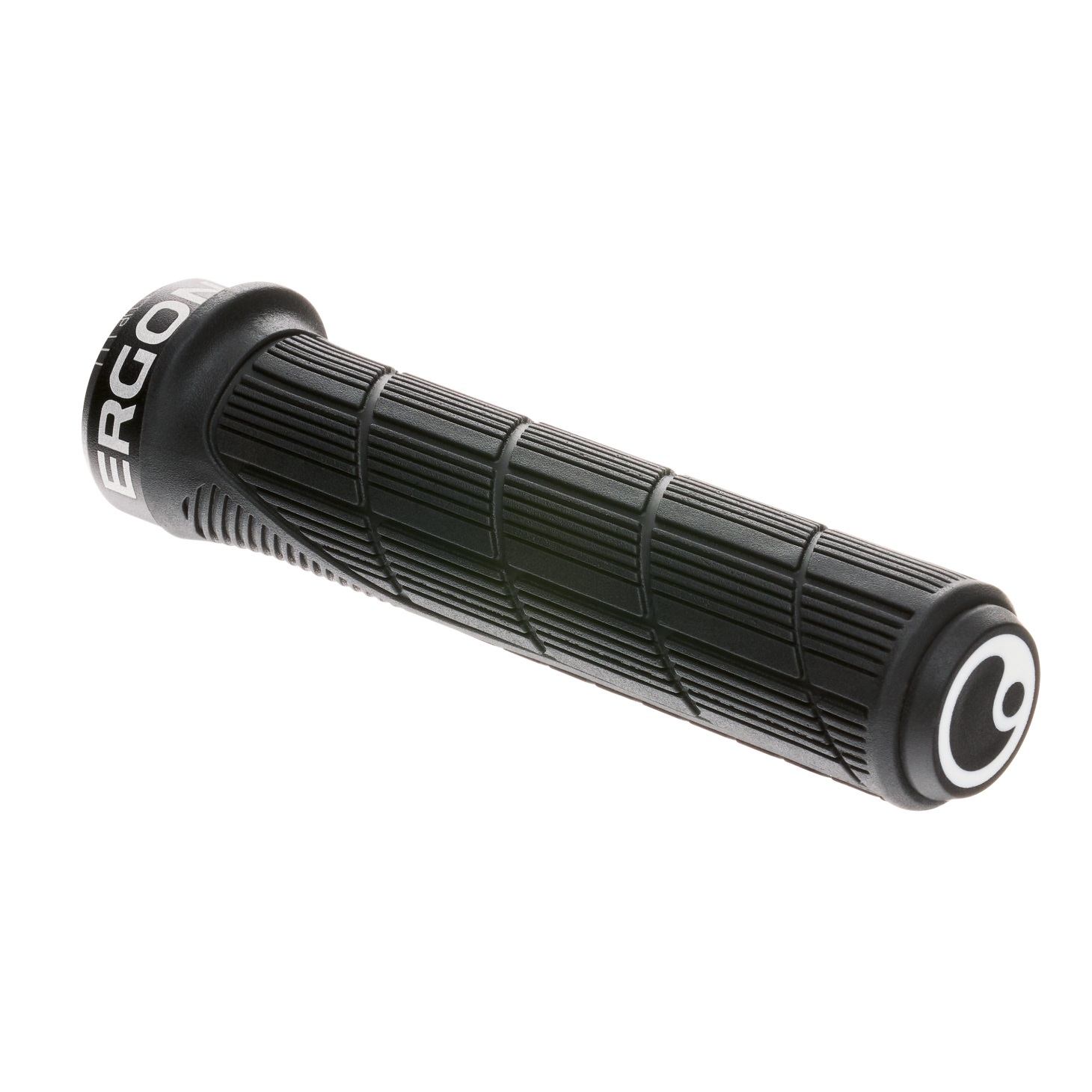 Ergon GD1 Evo Slim Manopole per Bicicletta - Nero, Taglia Unica, Forma Conica, Ottimo Grip e Assorbimento Urti