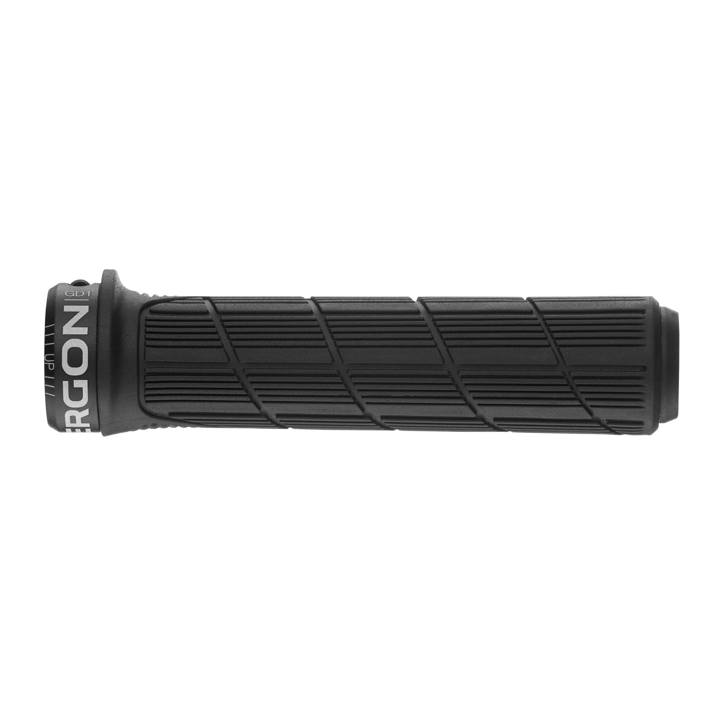 Ergon GD1 Evo Slim Manopole per Bicicletta - Nero, Taglia Unica, Forma Conica, Ottimo Grip e Assorbimento Urti