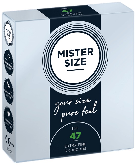 MISTER SIZE 47 3 pz Liscio