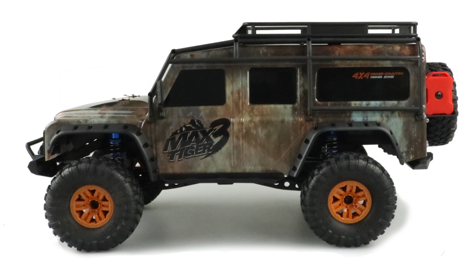 Amewi 22426 Dirt Climbing SUV Crawler 4WD 1:10 RTR - Modellino radiocomandato con motore elettrico e pneumatici sovradimensionati