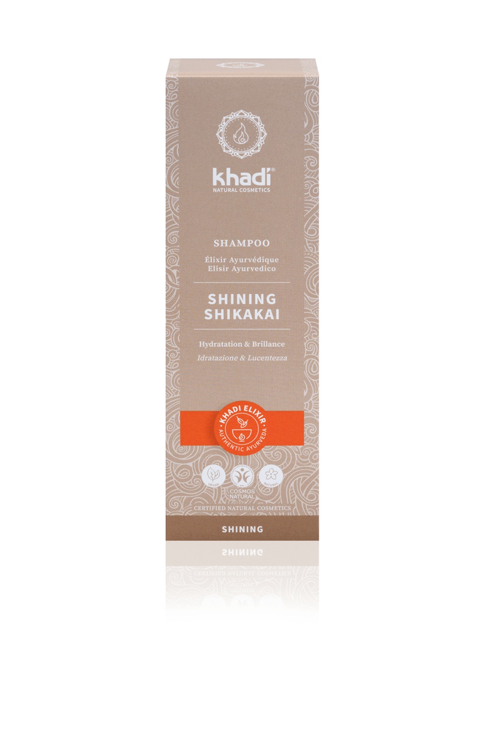 Khadi Shining Shikakai Ayurvedic Elixir Shampoo 200 ml Non professionale Unisex