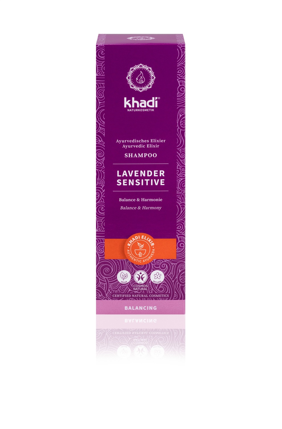 Khadi Lavender Sensitive 200 ml Shampoo Unisex