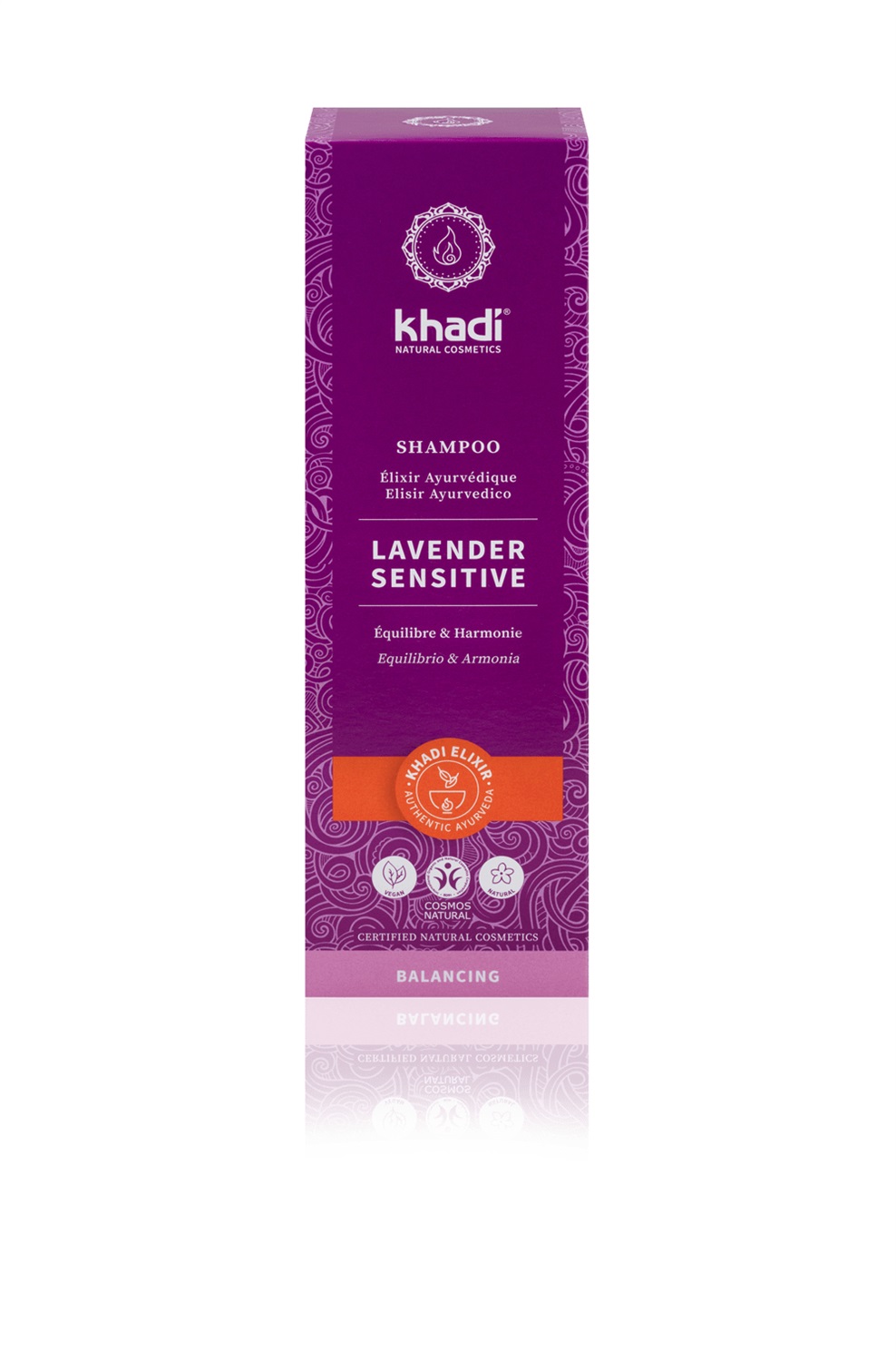 Khadi Lavender Sensitive 200 ml Shampoo Unisex