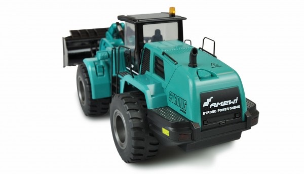 Amewi G485E SE Petrol Modellino Radiocomandato (RC) 1:14 con Caricatore Frontale, Suono, Luce e 10 Canali