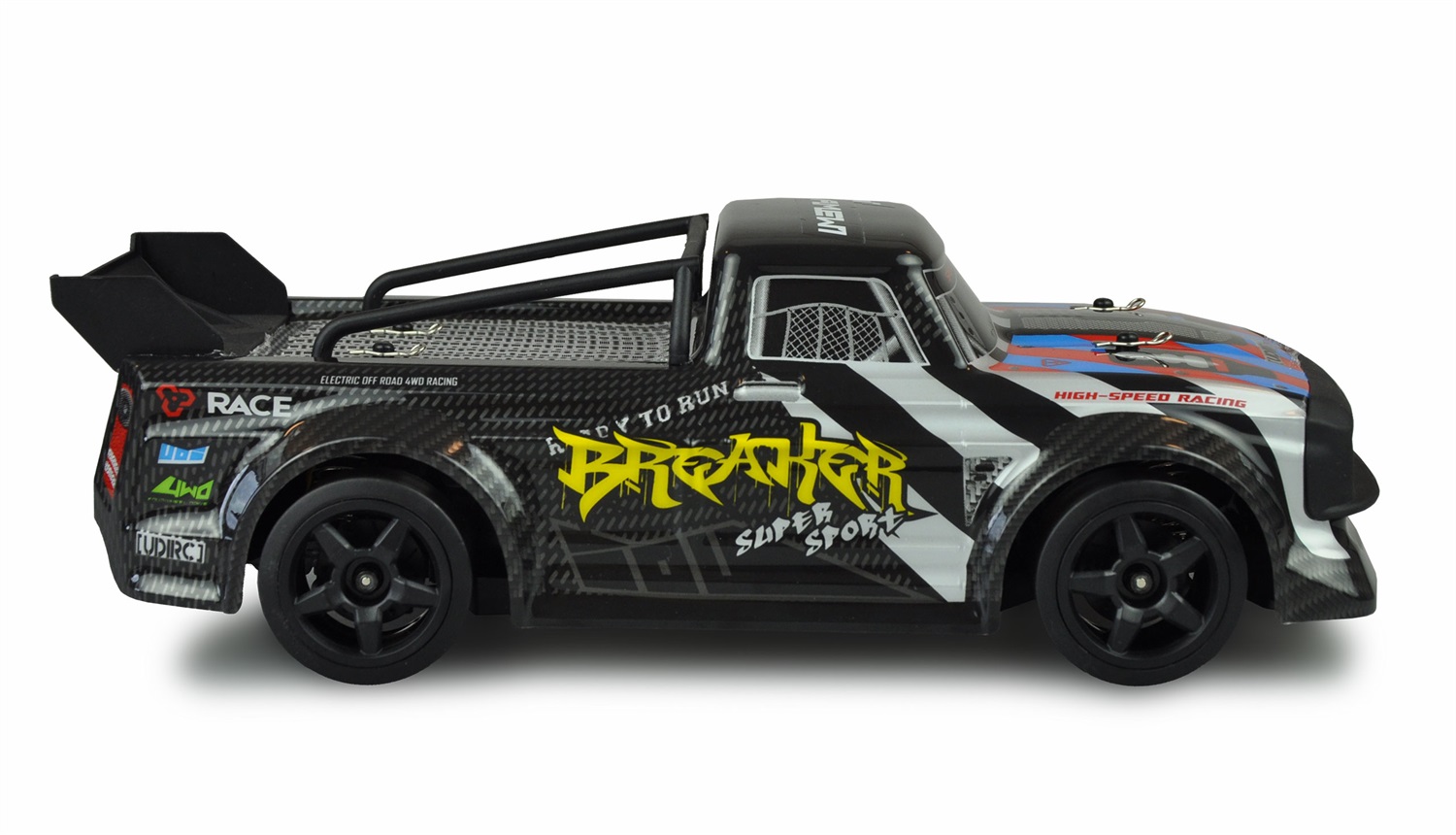 Amewi Breaker Pro Modellino Radiocomandato (RC) Auto Sportiva Elettrica Brushless 1:16 con Sistema Giroscopico Integrato