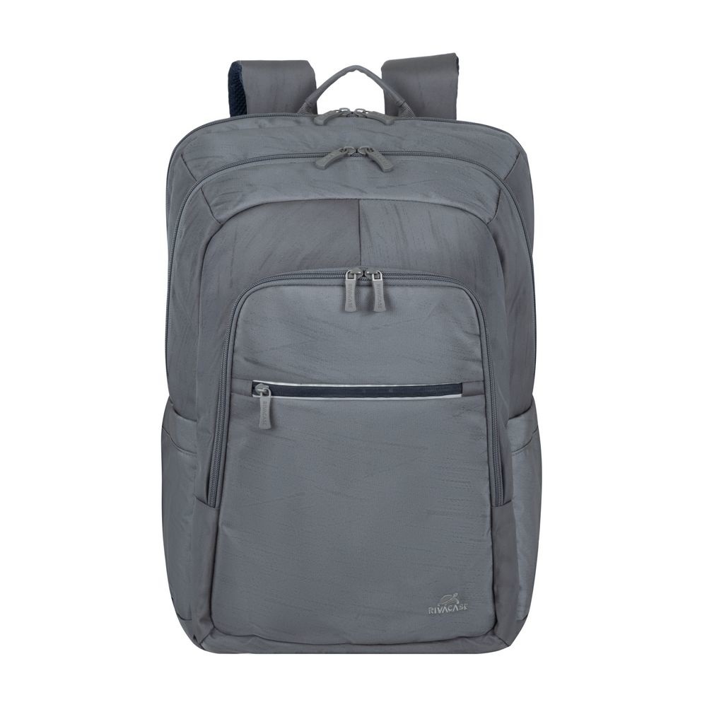 Rivacase Alpendorf 7569 Zaino Eco per Notebook 17,3'' Grigio - Zaino casual in Poliestere, Resistente all'acqua
