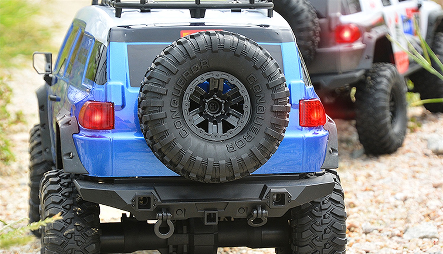Amewi Dirt Climbing SUV CV 1:10 Modellino Radiocomandato Elettrico 4WD RTR - Blu con Telecomando, Batteria e Caricatore