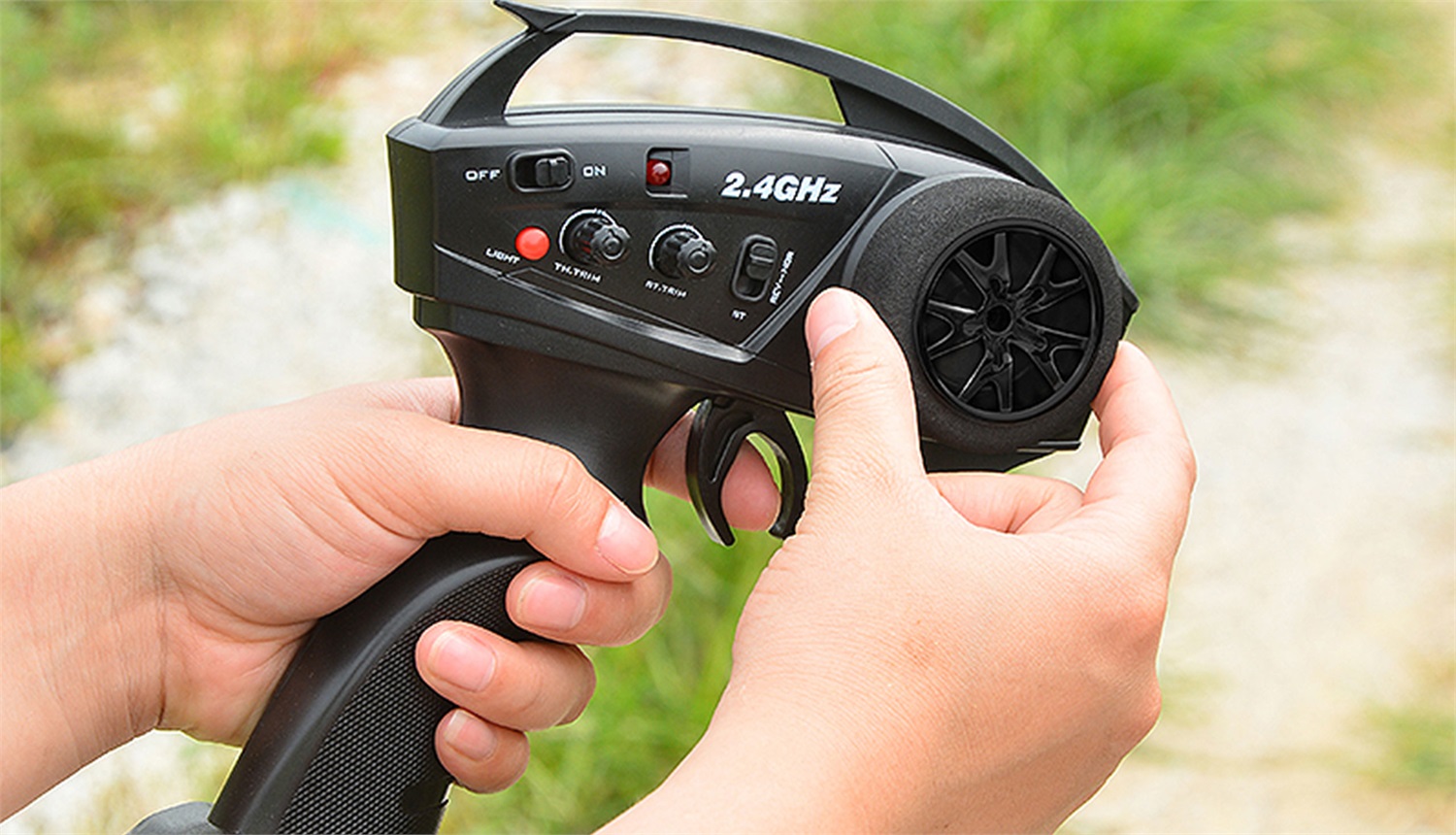 Amewi Dirt Climbing SUV CV 1:10 Modellino Radiocomandato Elettrico 4WD RTR - Blu con Telecomando, Batteria e Caricatore