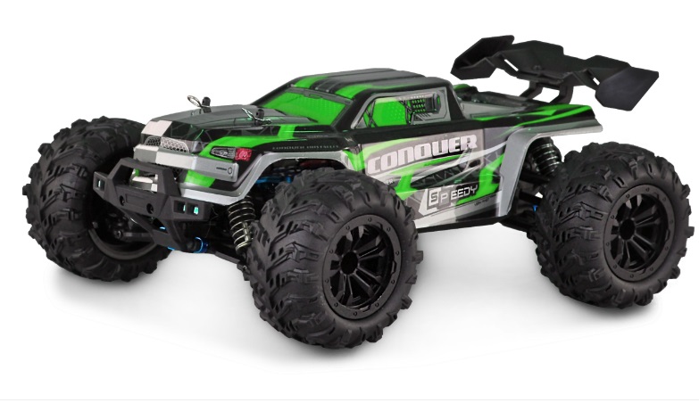 Amewi 22604 Conquer Race Truggy Brushed 40 km/h 4WD 1:16 RTR Verde