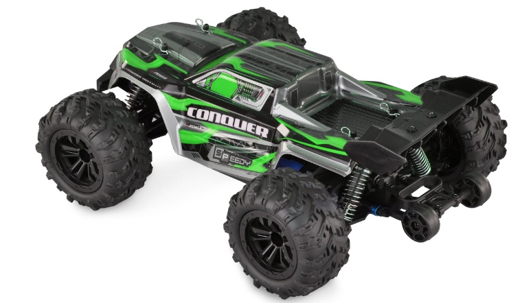 Amewi 22604 Conquer Race Truggy Brushed 40 km/h 4WD 1:16 RTR Verde