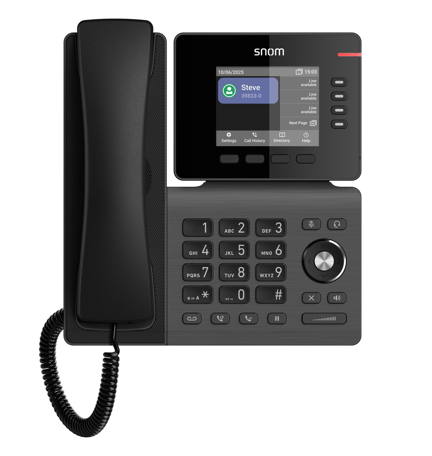 Snom D810W - Telefono IP Professionale con Display a Colori e Wi-Fi Integrato