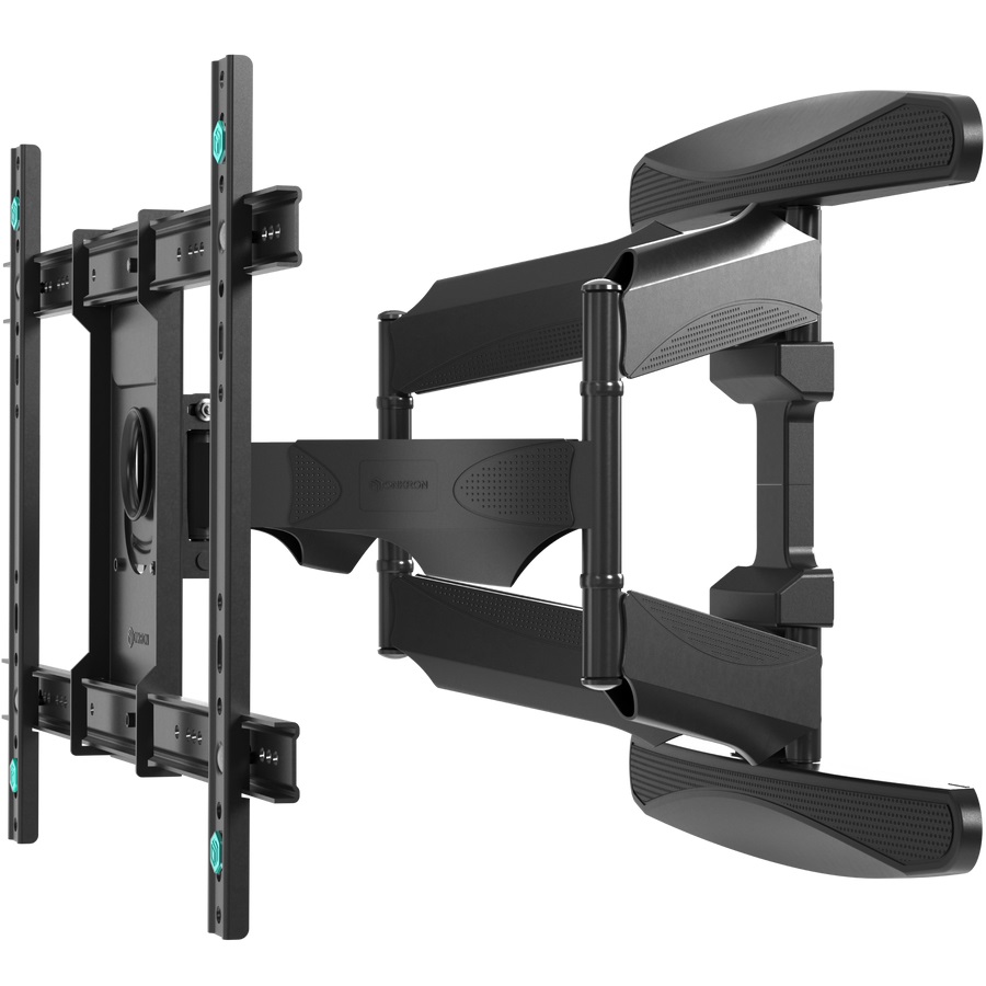 ONKRON Supporto TV Parete Universale 40-75 pollici, Girevole e Inclinabile, Capacità 70 kg, VESA 100x100-600x400 mm, Braccio Snodabile, Nero M6L-B