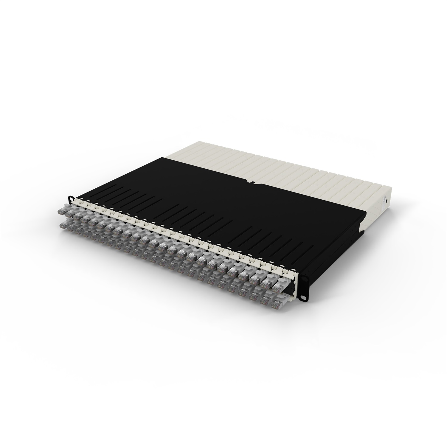 PATCHBOX PONEX8STPSL Cavo di Rete Grigio 0,8 m Cat6a U/FTP (STP) con Connettori RJ-45 e Placcatura Oro