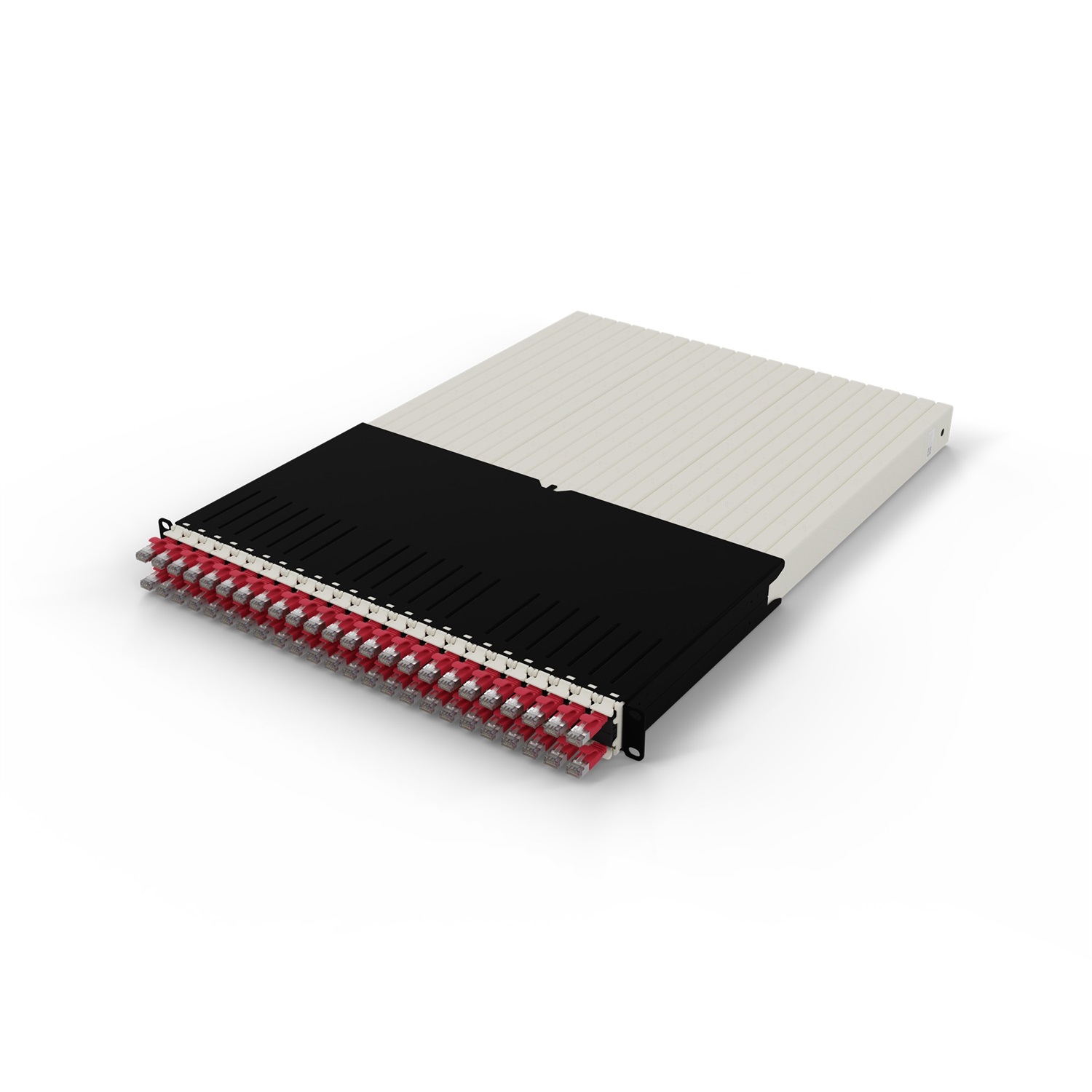 PATCHBOX PONE30STPRD Cavo di Rete Rosso 1,8 m Cat6a U/FTP (STP) con Connettori RJ-45 e Placcatura Oro