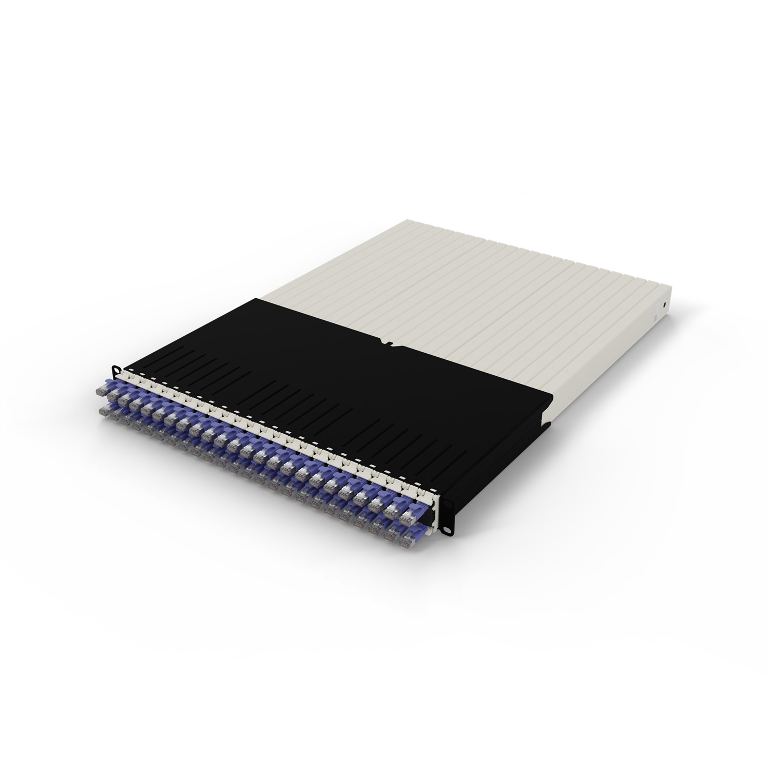 PATCHBOX PONE30STPVI Cavo di Rete Viola 1,8 m Cat6a U/FTP (STP) con Connettori RJ-45 e Placcatura Oro