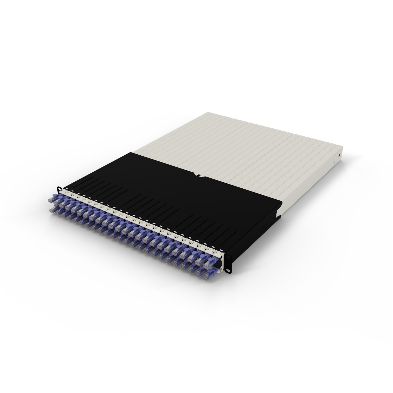 PATCHBOX PONE30UTPVI Cavo di Rete Viola 1,8 m Cat6a U/UTP con Connettori RJ-45 e Placcatura Oro