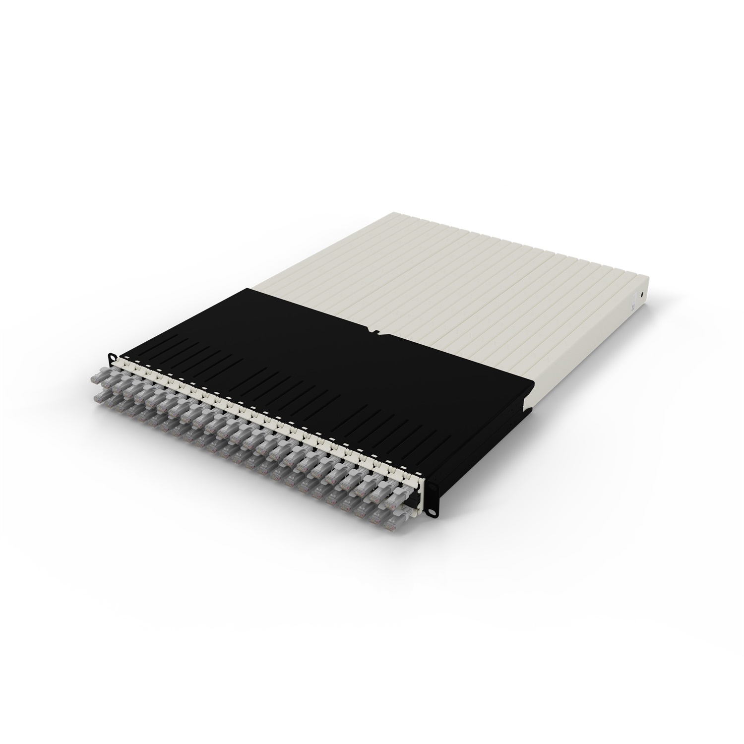 PATCHBOX PONE30UTPSL Cavo di Rete Grigio 1,8 m Cat6a U/UTP con Connettori RJ-45 e Placcatura Oro