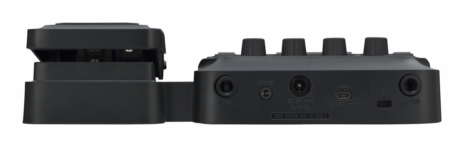 Zoom G1X FOUR - Processore Multi-Effetti per Chitarra con Pedale di Espressione, 70 Effetti Integrati, Modellazione di Amplificatori, Looper, Ritmi e Accordatore