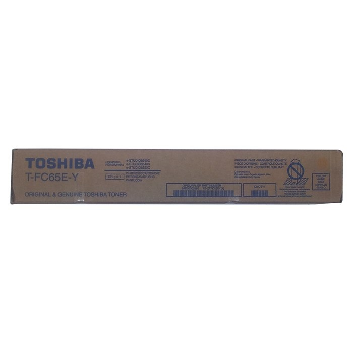 Toshiba T-FC65EY Toner Originale Giallo per e-STUDIO 5540/6540 - 30.000 Pagine