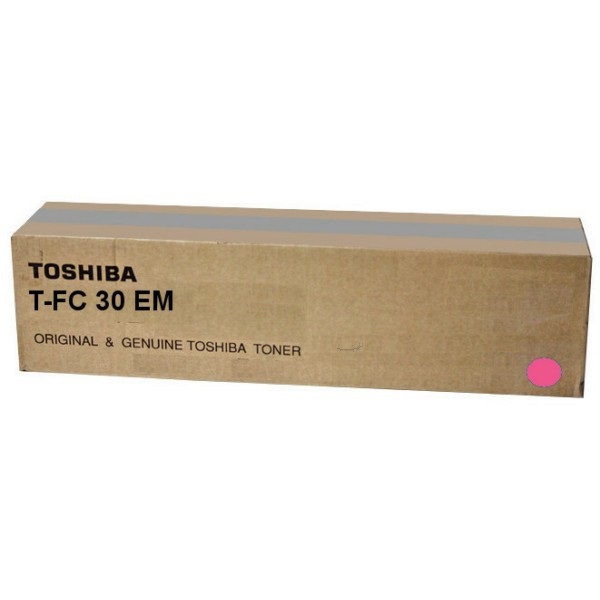 Toshiba T-FC30EM Toner Magenta Originale 6AG00004452 - Resa di circa 33600 pagine, compatibile con e-Studio 2050C, 2051C, 2550C, 2551C